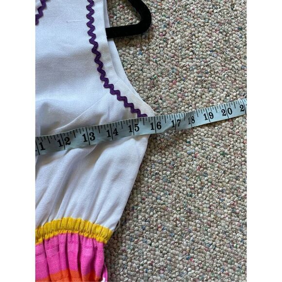 Vintage 1960s Mod Maxi Dress Mad Men - Picture 4 of 11